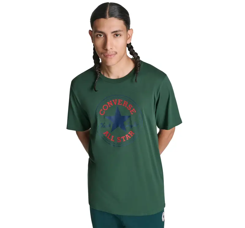 Converse T-shirt Uomo Verde 4026896