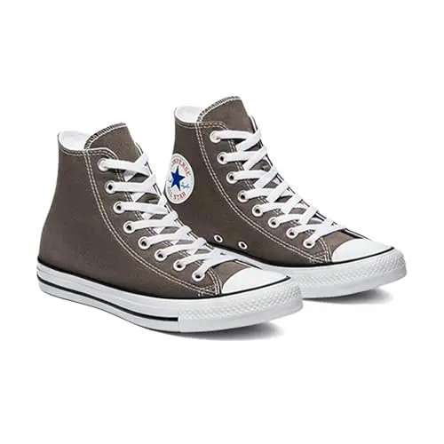 Converse Chuck Taylor All Star, Sneakers Uomo, Grigio Scuro, 36.5 EU miniatura 3
