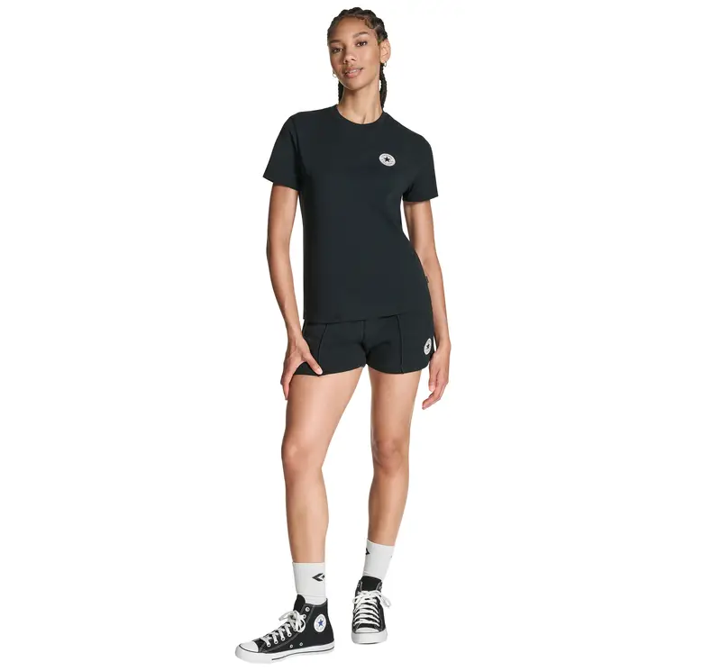 Converse T-shirt Donna Nero 4026913