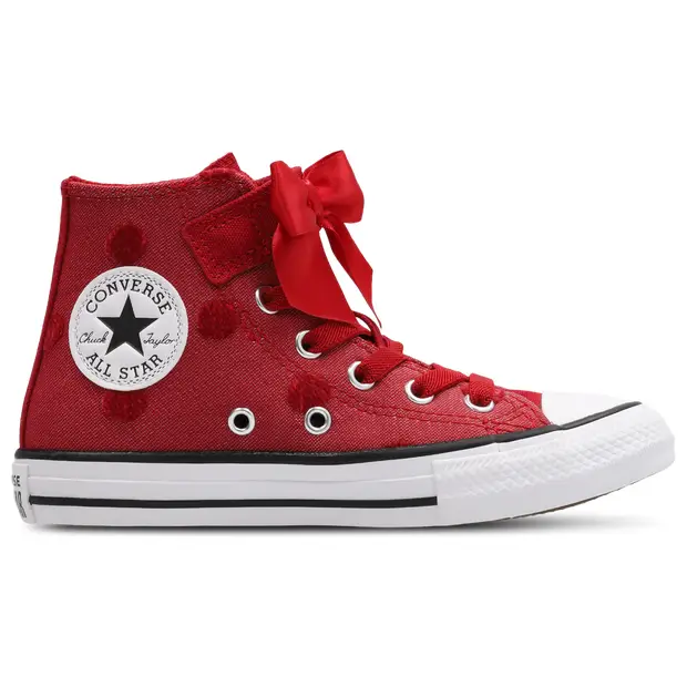 Ctas 1v Hi Bambini - Sneakers Rosso - Fleece Red