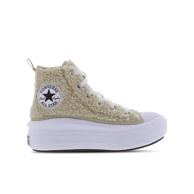 Ctas Move Platform High Bambini - Sneakers Beige - .5 - Tela