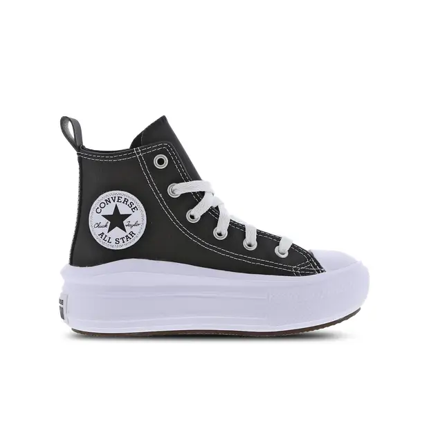 Ctas Move Platform High unisex Scarpe - Nero - Cuoio, Tessile - Foot Locker Black