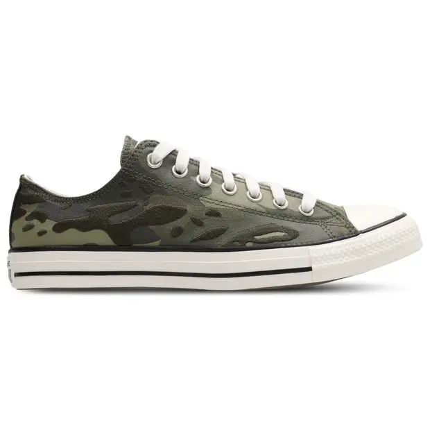 Ctas Ox Uomo - Sneakers Verde - 5 - Tela Green