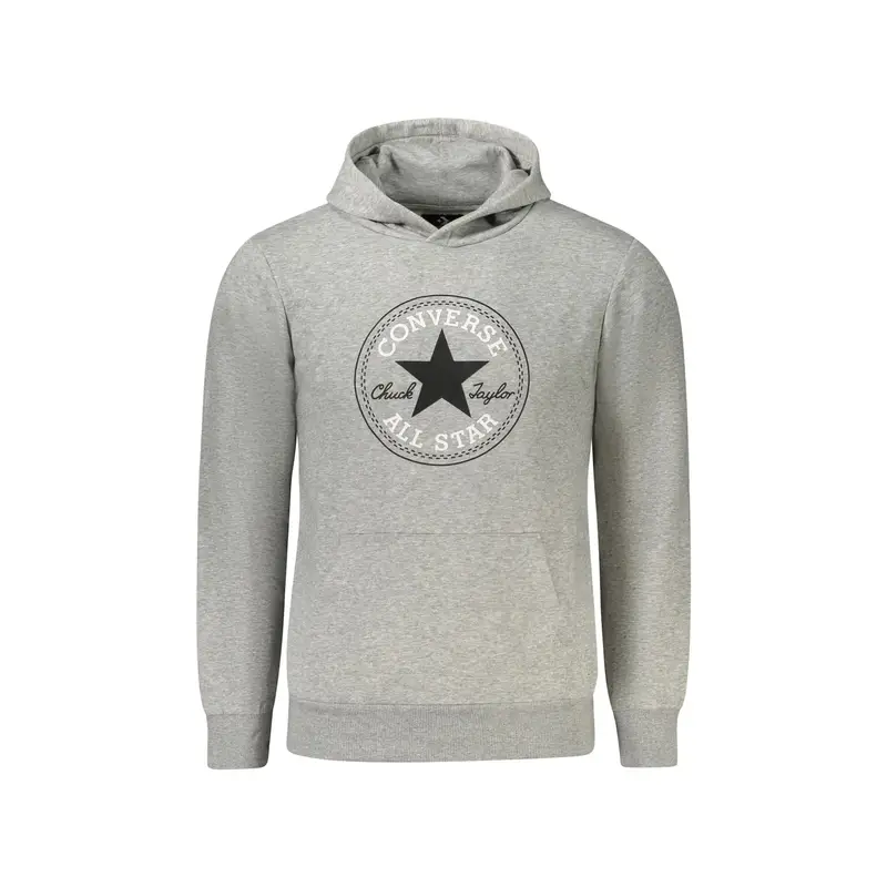 Converse Maglia Maniche Lunghe Unisex Grigia con Stampa