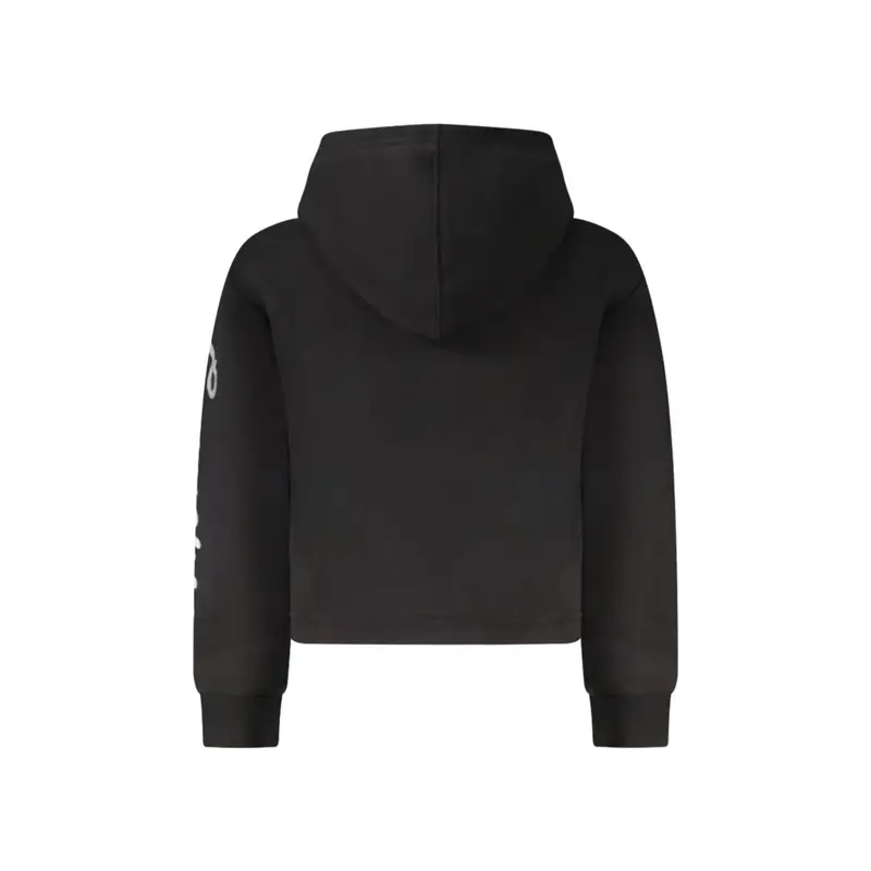 Converse Maglia Maniche Lunghe Unisex Nera con Stampa e Logo miniatura 2