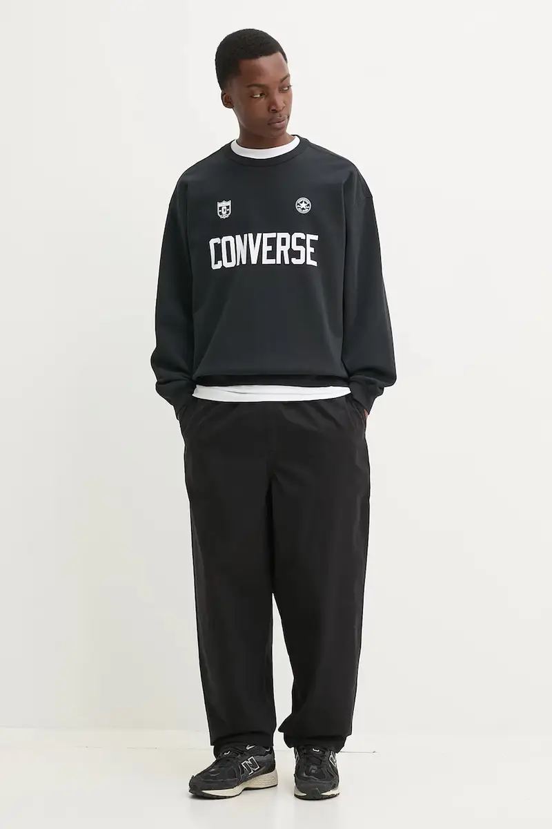 felpa uomo colore nero 10028409-A01 miniatura 2