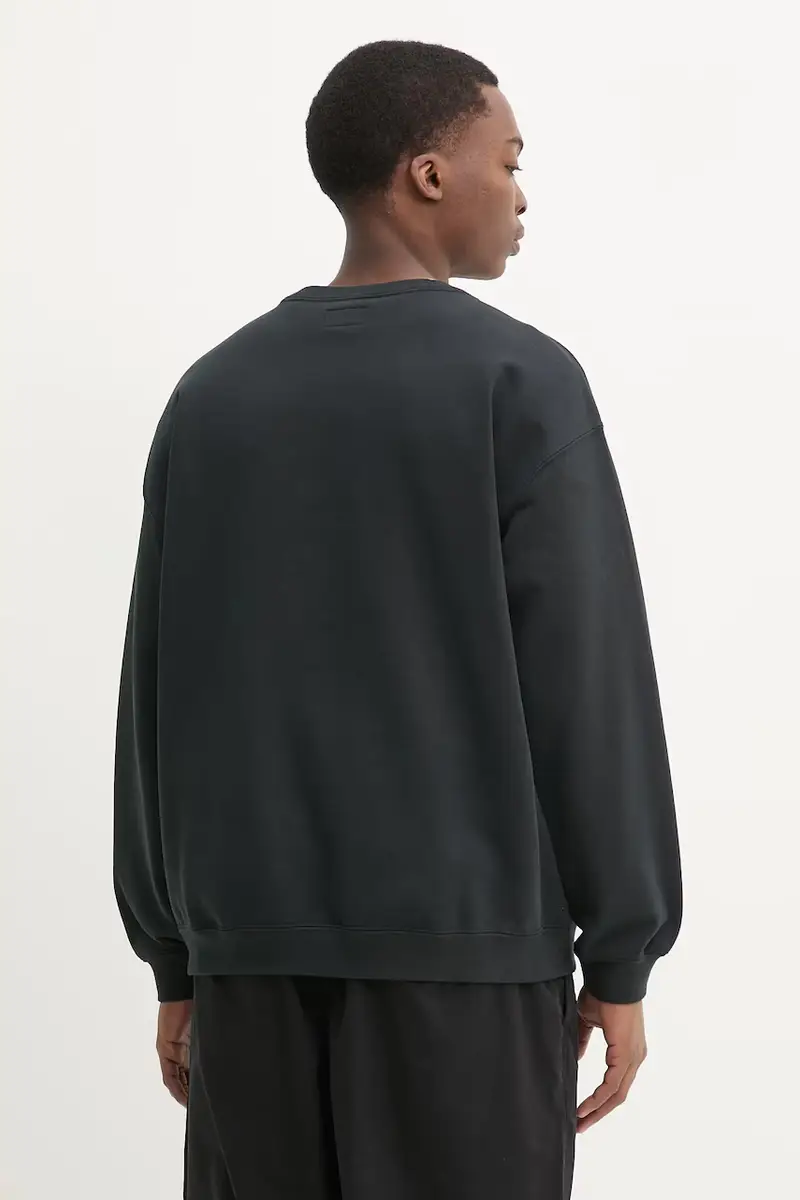 felpa uomo colore nero 10028409-A01 miniatura 3