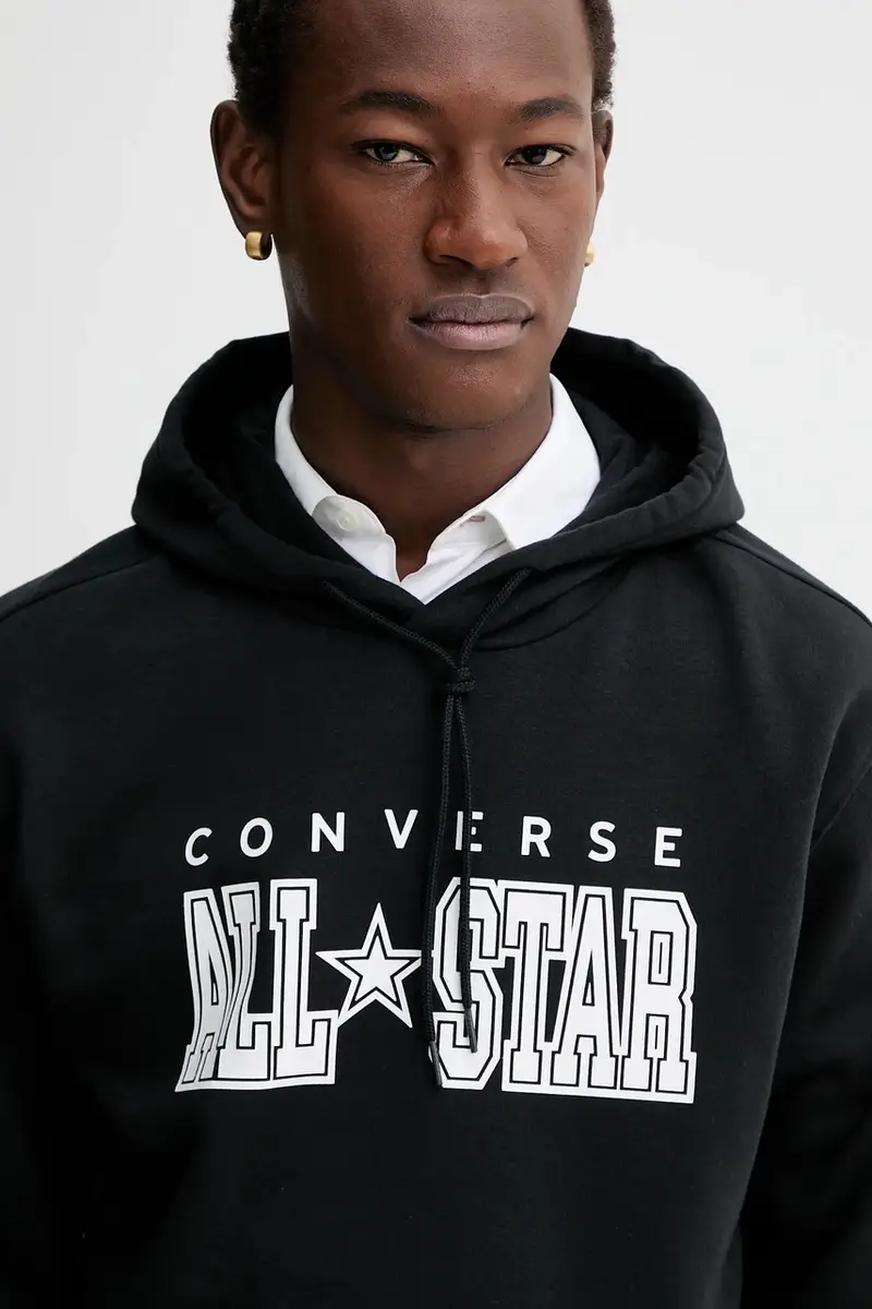 felpa uomo colore nero con cappuccio CVM5K160 miniatura 4