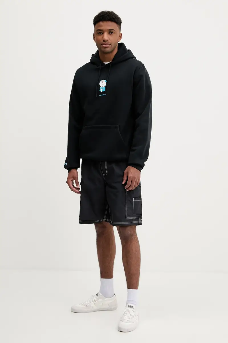 felpa X DORAEMON GRAPHIC colore nero con cappuccio 10028895.A01 miniatura 2