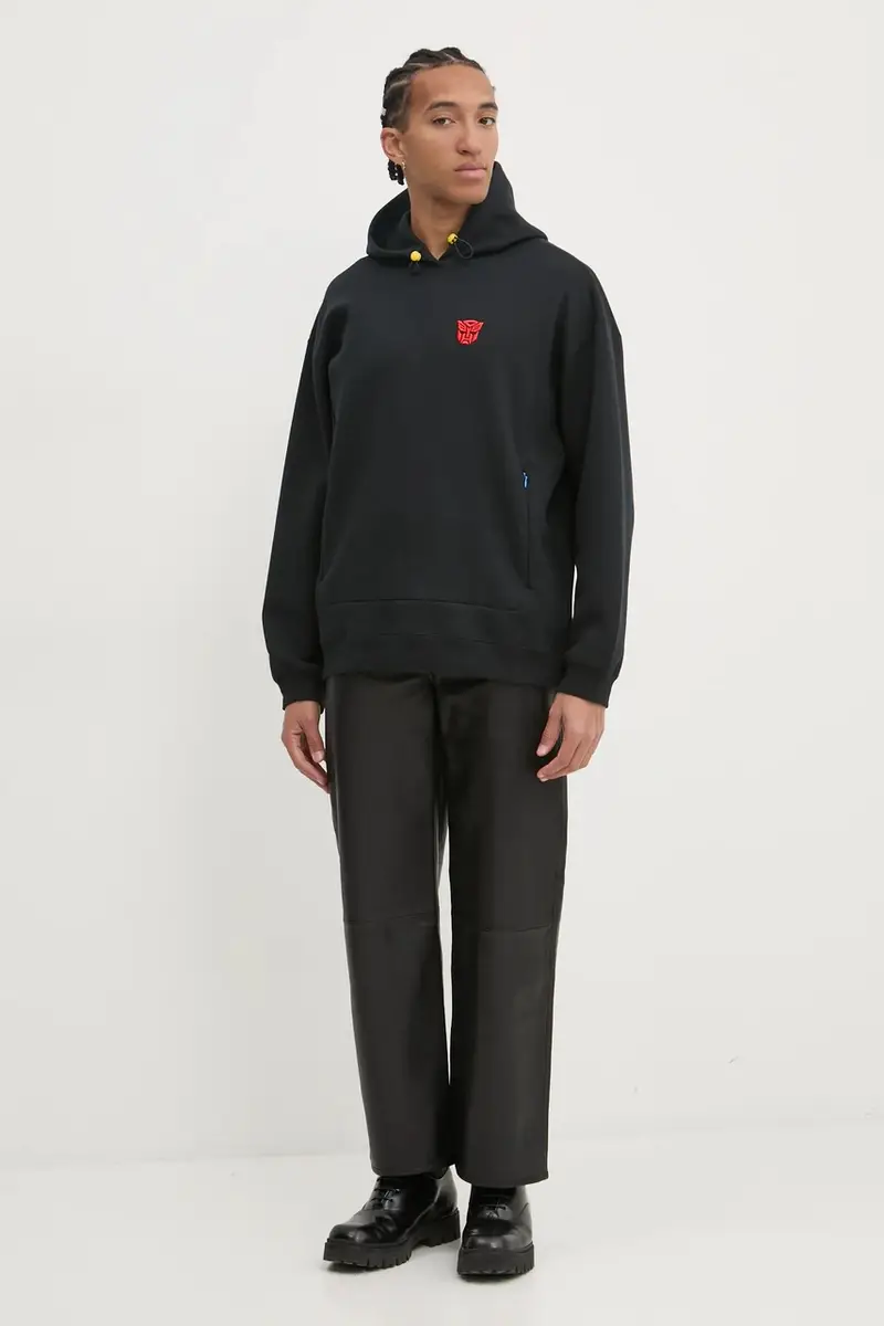 felpa x Transformers Nero miniatura 4