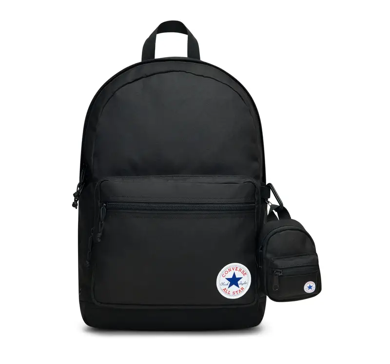 Go 2 Backpack Zaino in Nero Black