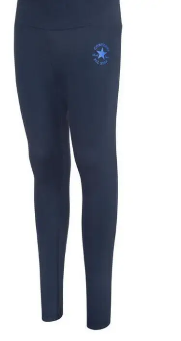 Converse Leggings Ragazza Blu 2921162