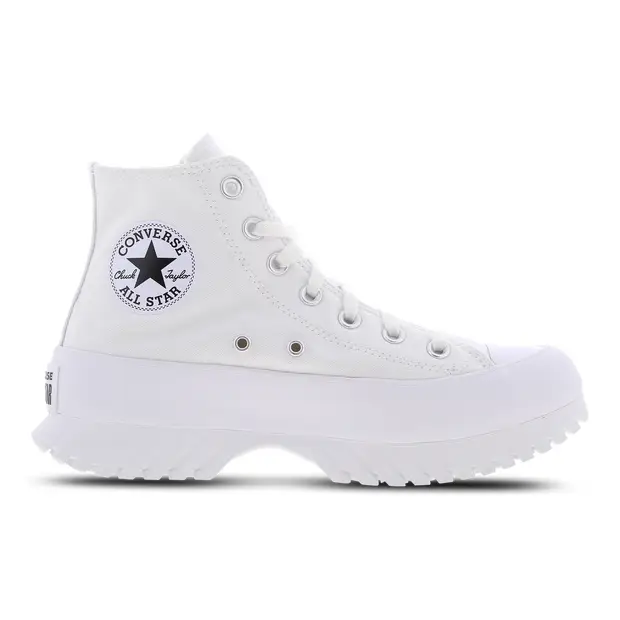 Lugged Lift Platform High Donna - Sneakers Bianco White