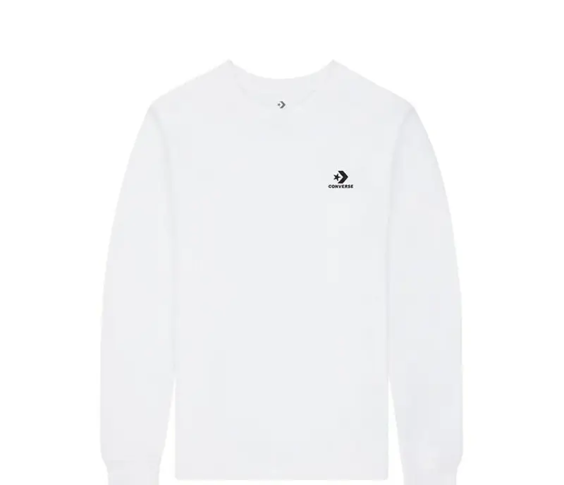 Maglia uomo converse embroidered star chevron--a | Converse Bianco