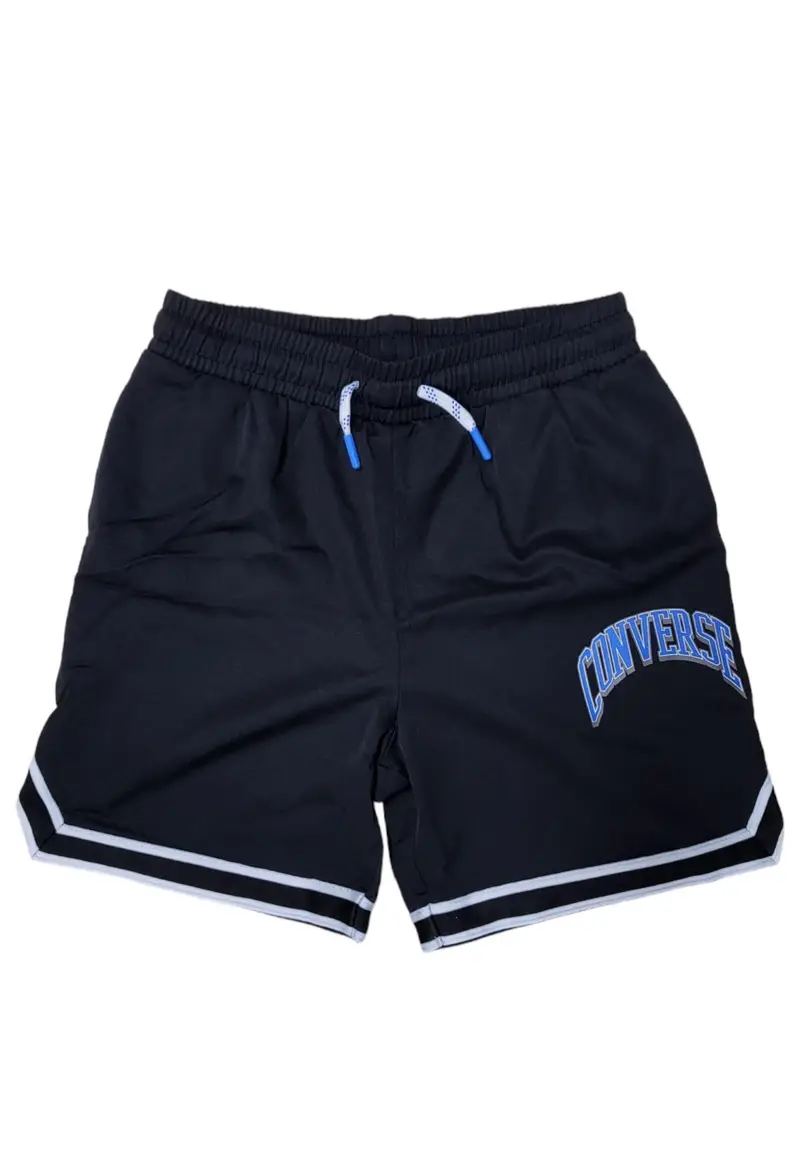 Pantaloncino bambino converse rec club woven - nero | Converse