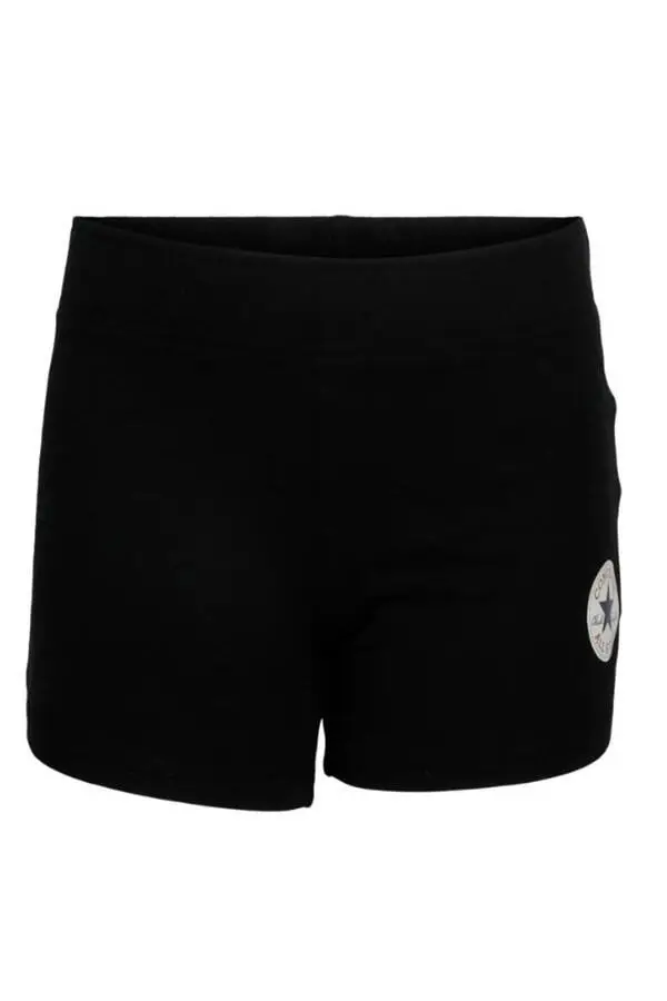 Pantaloncino ragazza converse chuck patch nero | Converse
