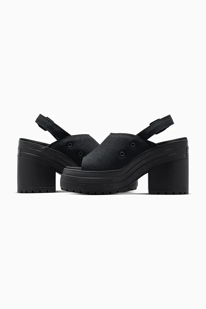 sandali Chuck 70 De Luxe Heel Nu donna colore nero A12567C miniatura 4