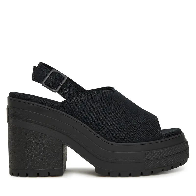 Sandali Converse Chuck 70 De Luxe Heel Sandal Platform A12567C Nero