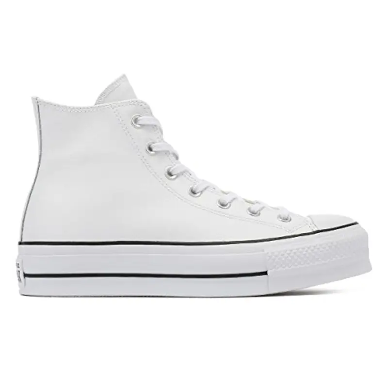 Converse Scarpe Chuck Taylor all Star Lift Leather Hi TG 36.5 cod 561676C miniatura 3