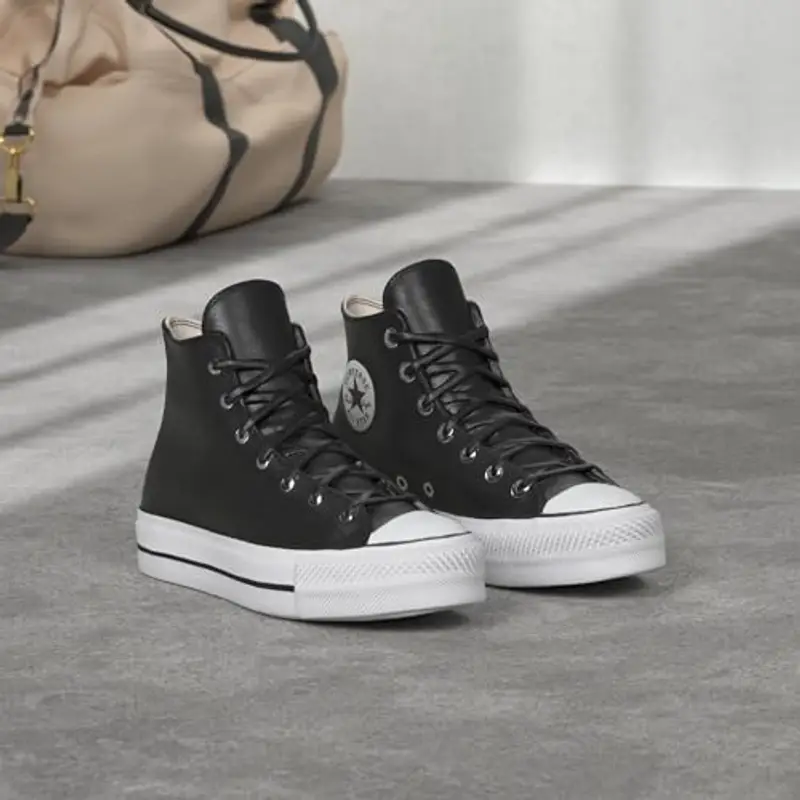 Converse Scarpe Chuck Taylor all Star Lift Leather Hi TG 36 cod 561675C miniatura 2
