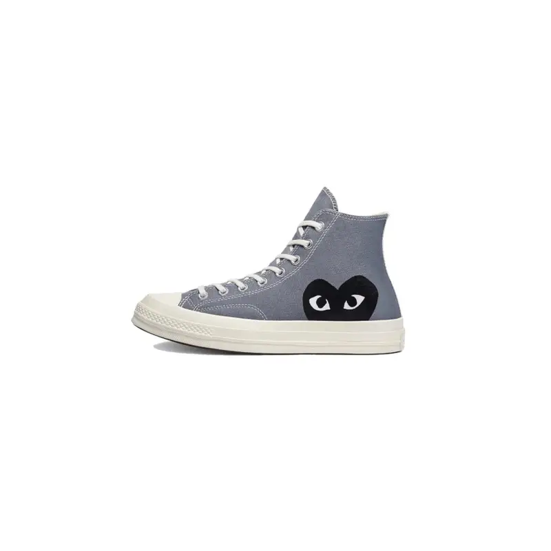 scarpe Converse Chuck Taylor 70s Hi Comme des Garcons Play Steel Grey | Converse Grigio