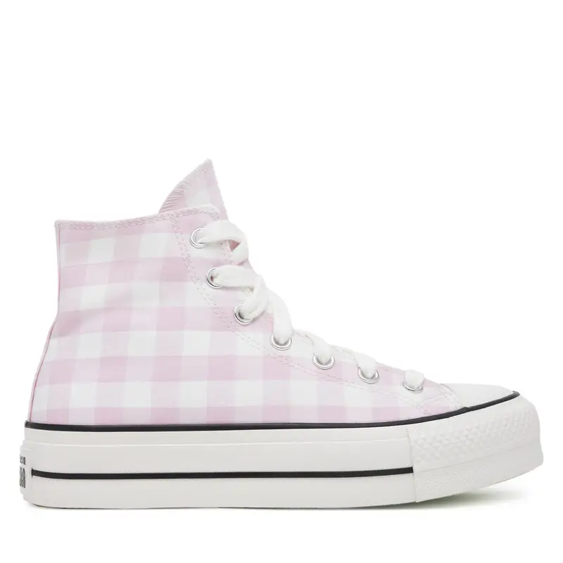 Scarpe da ginnastica Converse Chuck Taylor All Star Lift Platform Gingham A13663C Rosa