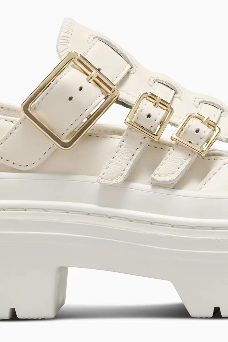 scarpe in pelle Chuck Taylor All Star Lugged Heel MJ donna colore bianco A10617C miniatura 3