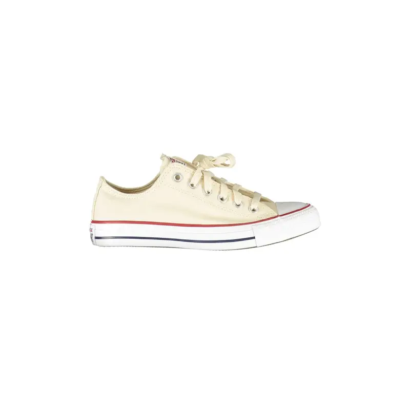 Scarpe Sneakers Donna Beige con Dettagli a Contrasto