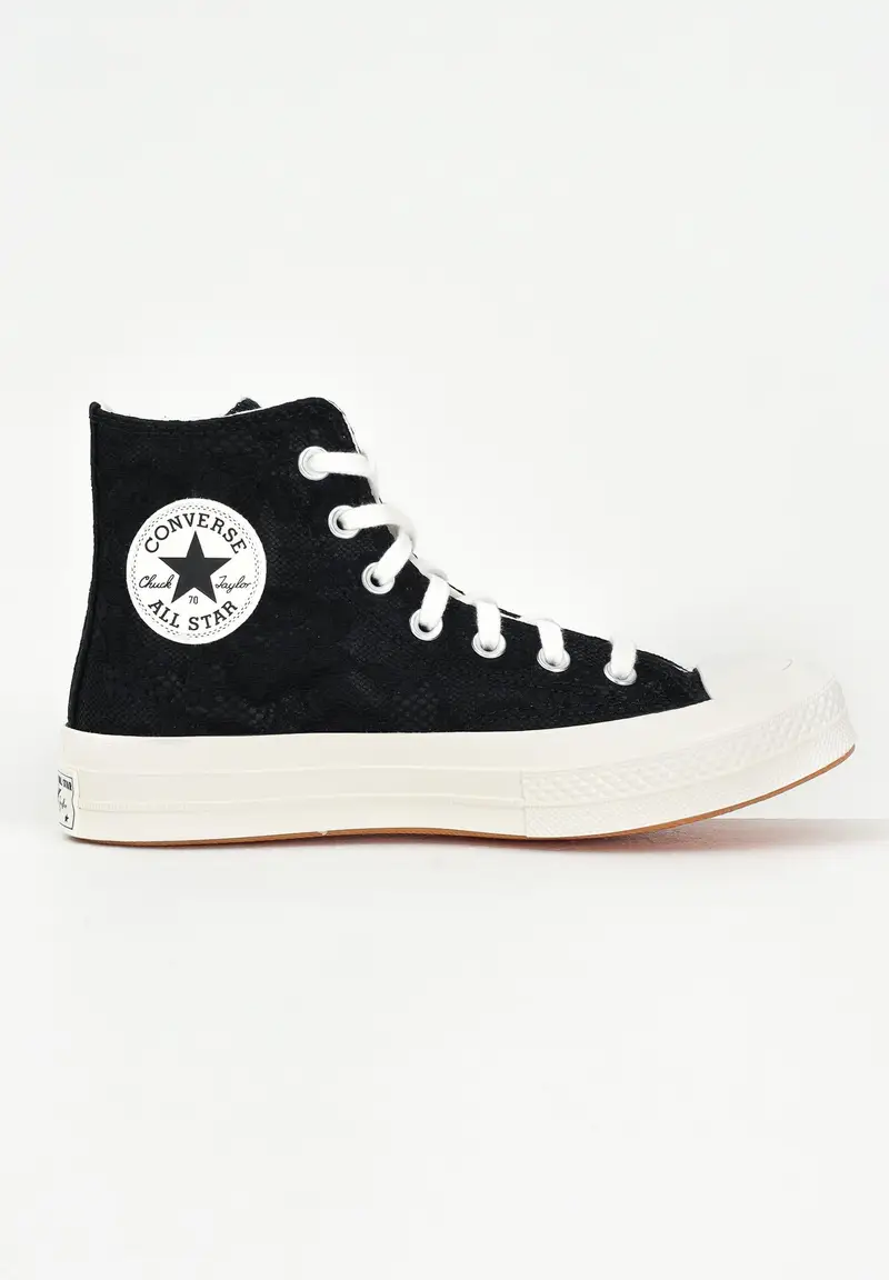 CONVERSE Sneakers Chuck 70 Laces nere da donna miniatura 2