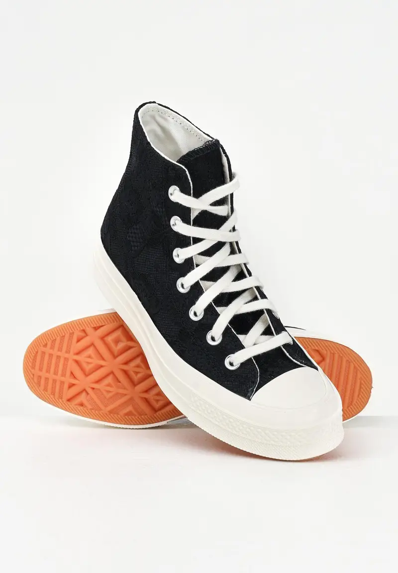 CONVERSE Sneakers Chuck 70 Laces nere da donna miniatura 3