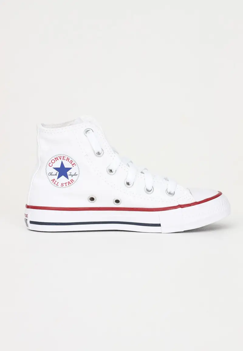CONVERSE Sneakers CHUCK TAYLOR ALL STAR bianche per bambino e bambina miniatura 2