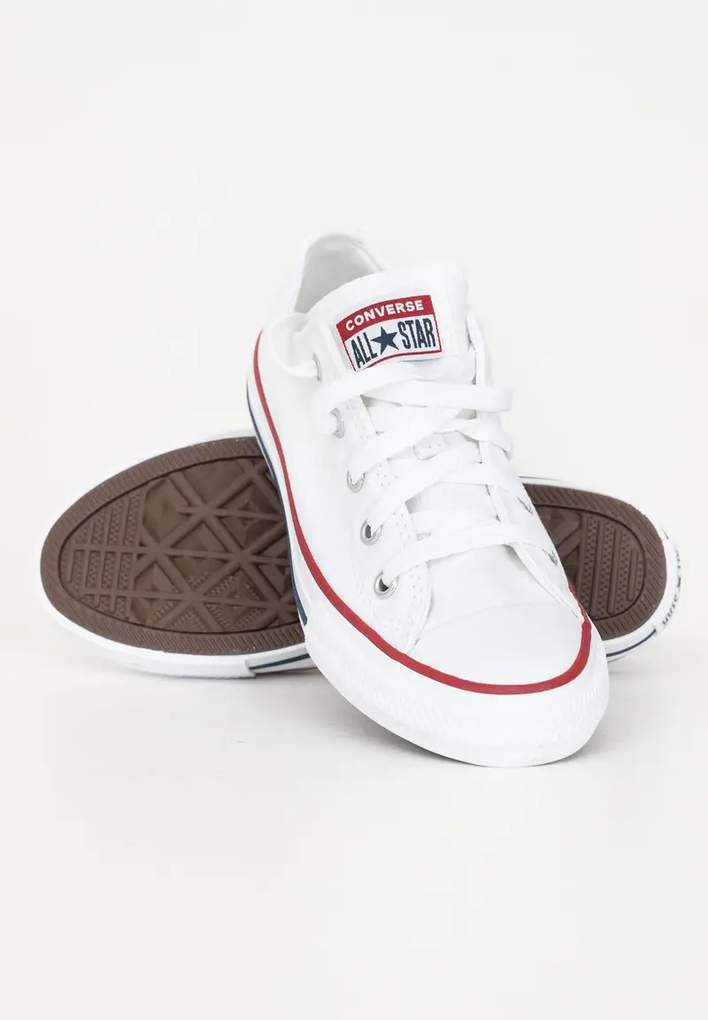 CONVERSE Sneakers Chuck Taylor All Star Classic bianche per bambino e bambina miniatura 3