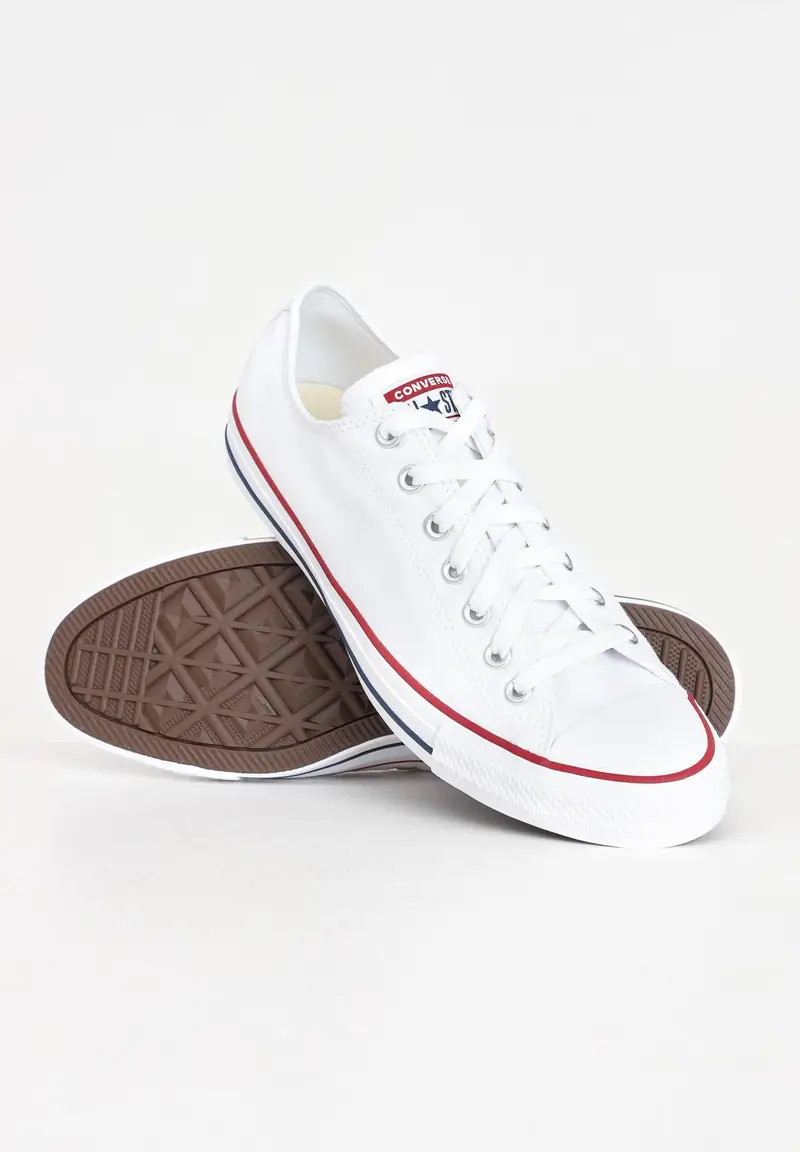 CONVERSE Sneakers CHUCK TAYLOR ALL STAR CLASSIC bianche per uomo e donna miniatura 3