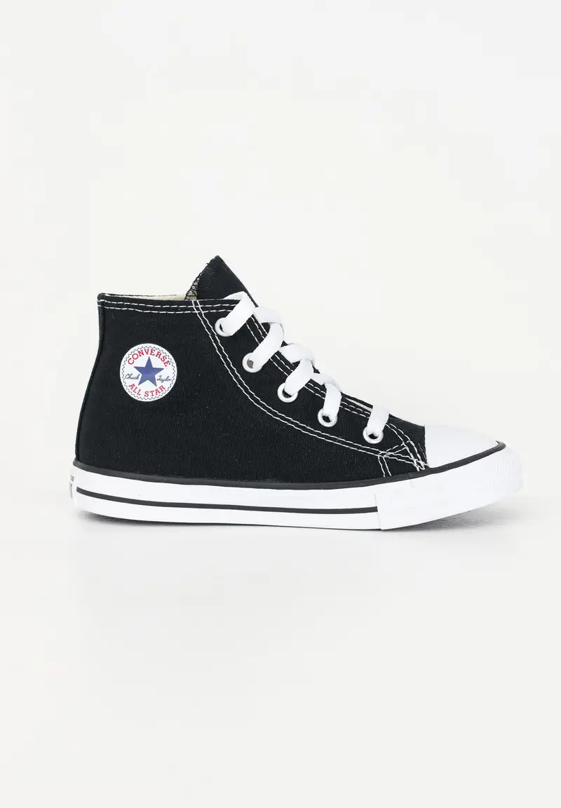 CONVERSE Sneakers Chuck Taylor All Star Classic nere da neonato miniatura 2