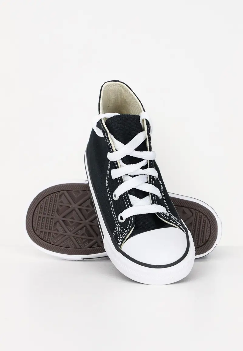 CONVERSE Sneakers Chuck Taylor All Star Classic nere da neonato miniatura 3