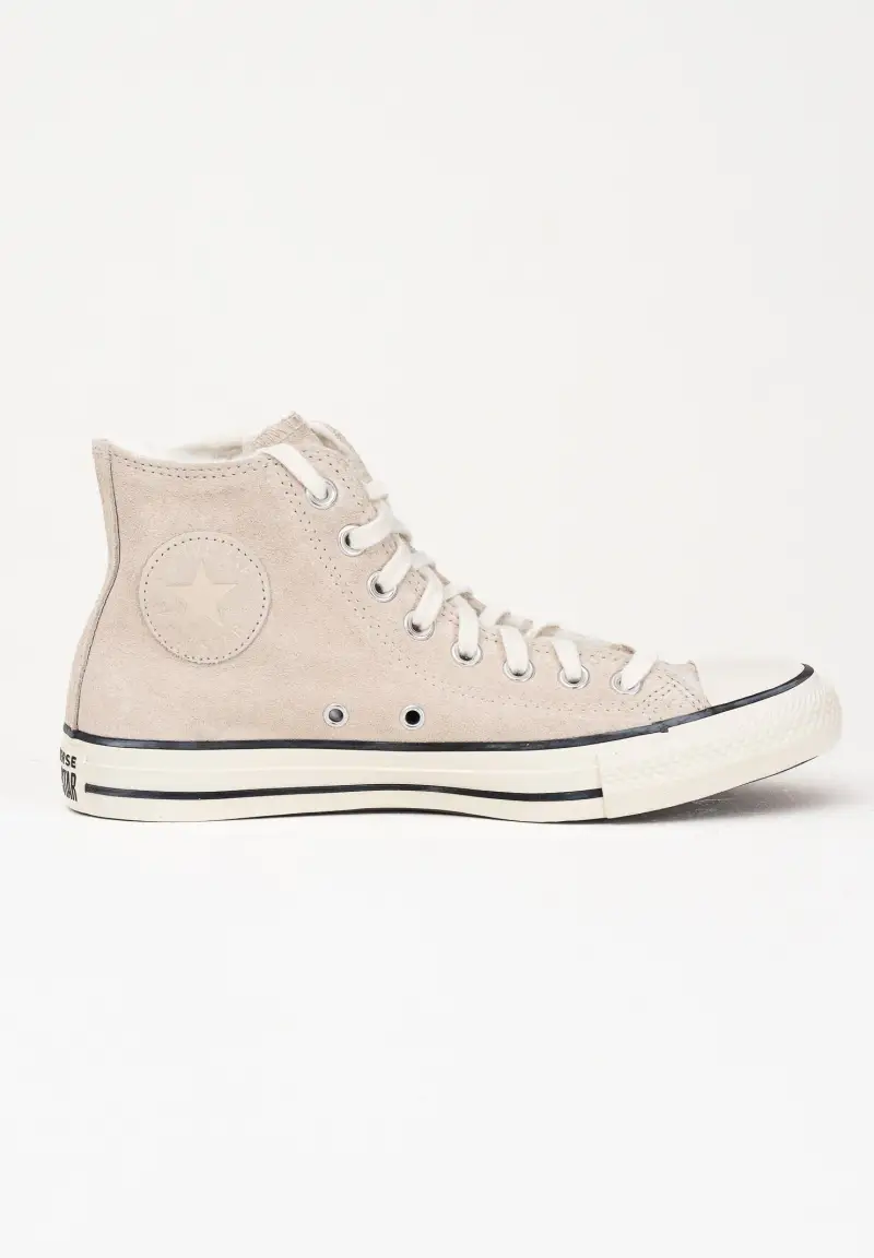 Sneakers Chuck Taylor All Star Cozy Suede beige da donna miniatura 3