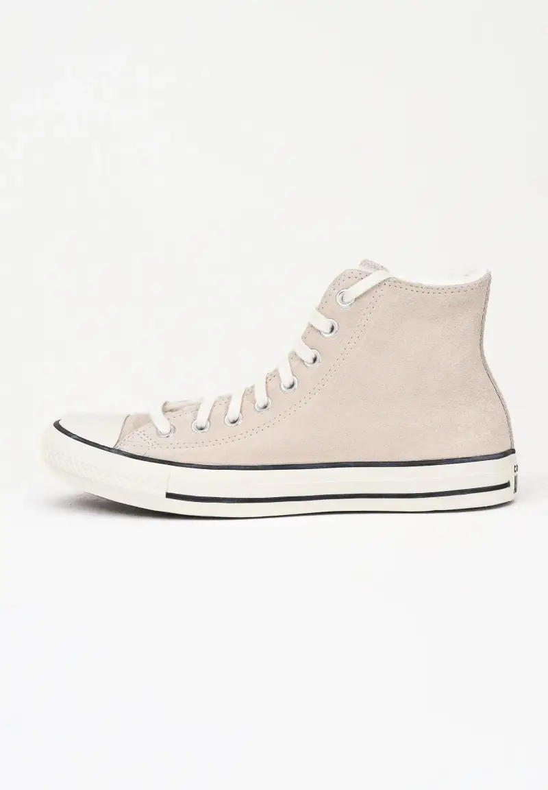 Sneakers Chuck Taylor All Star Cozy Suede beige da donna