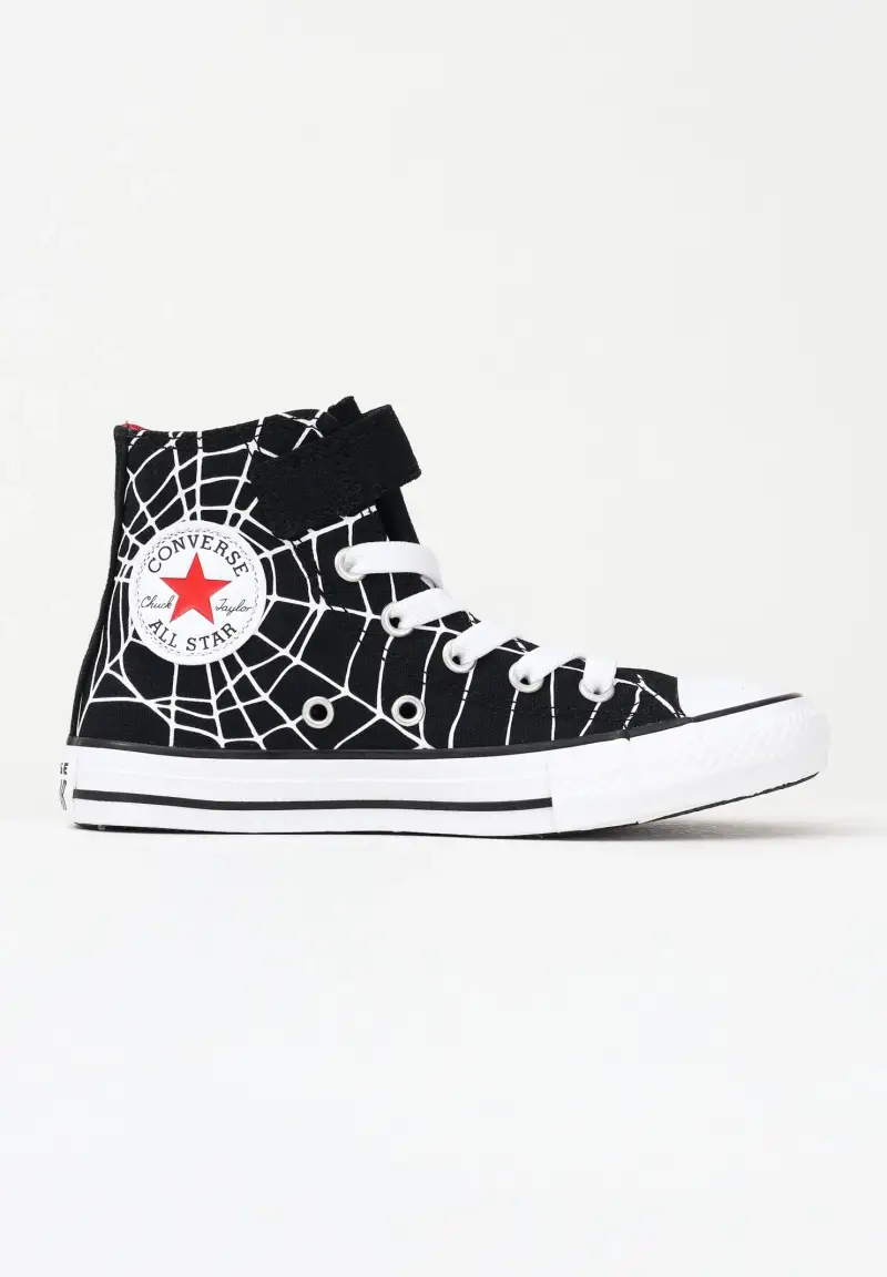 Sneakers Chuck Taylor All Star Easy-On Spiderweb nere da bambino miniatura 3