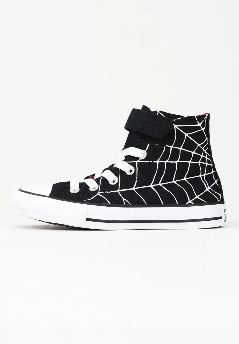 Sneakers Chuck Taylor All Star Easy-On Spiderweb nere da bambino
