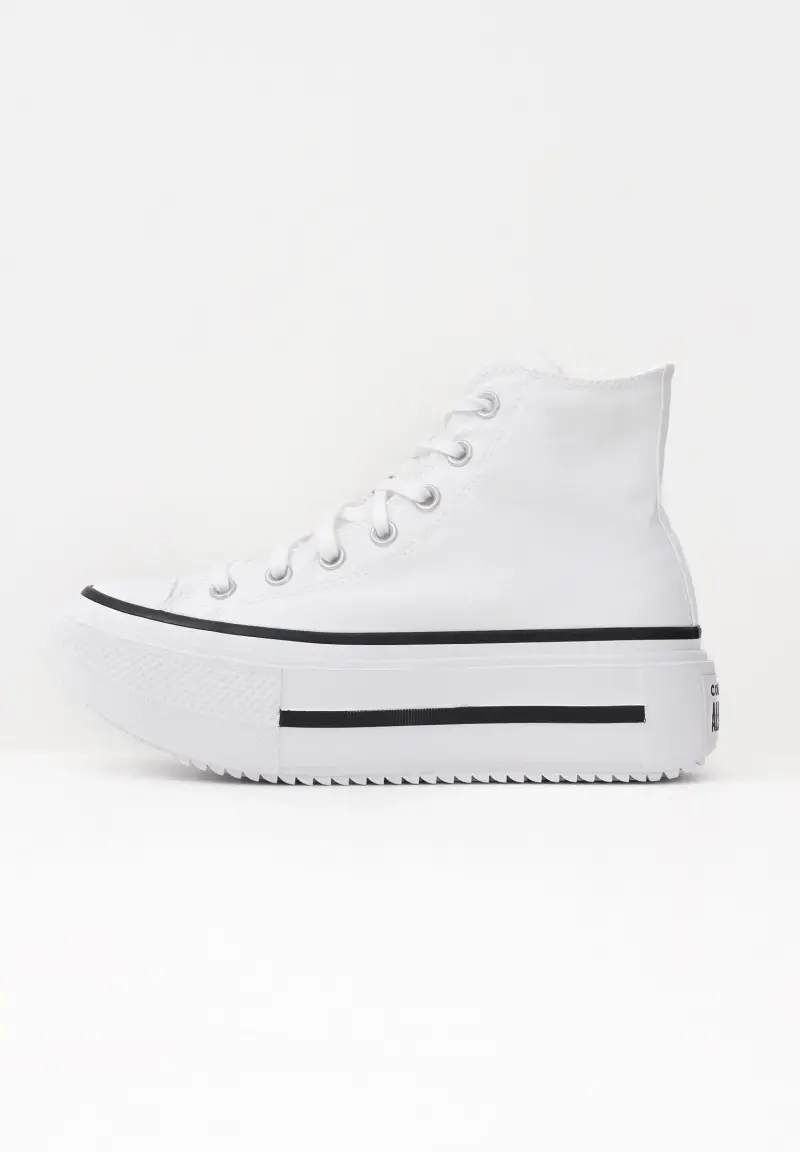Sneakers Chuck Taylor All Star Lift Double Stack bianche da donna