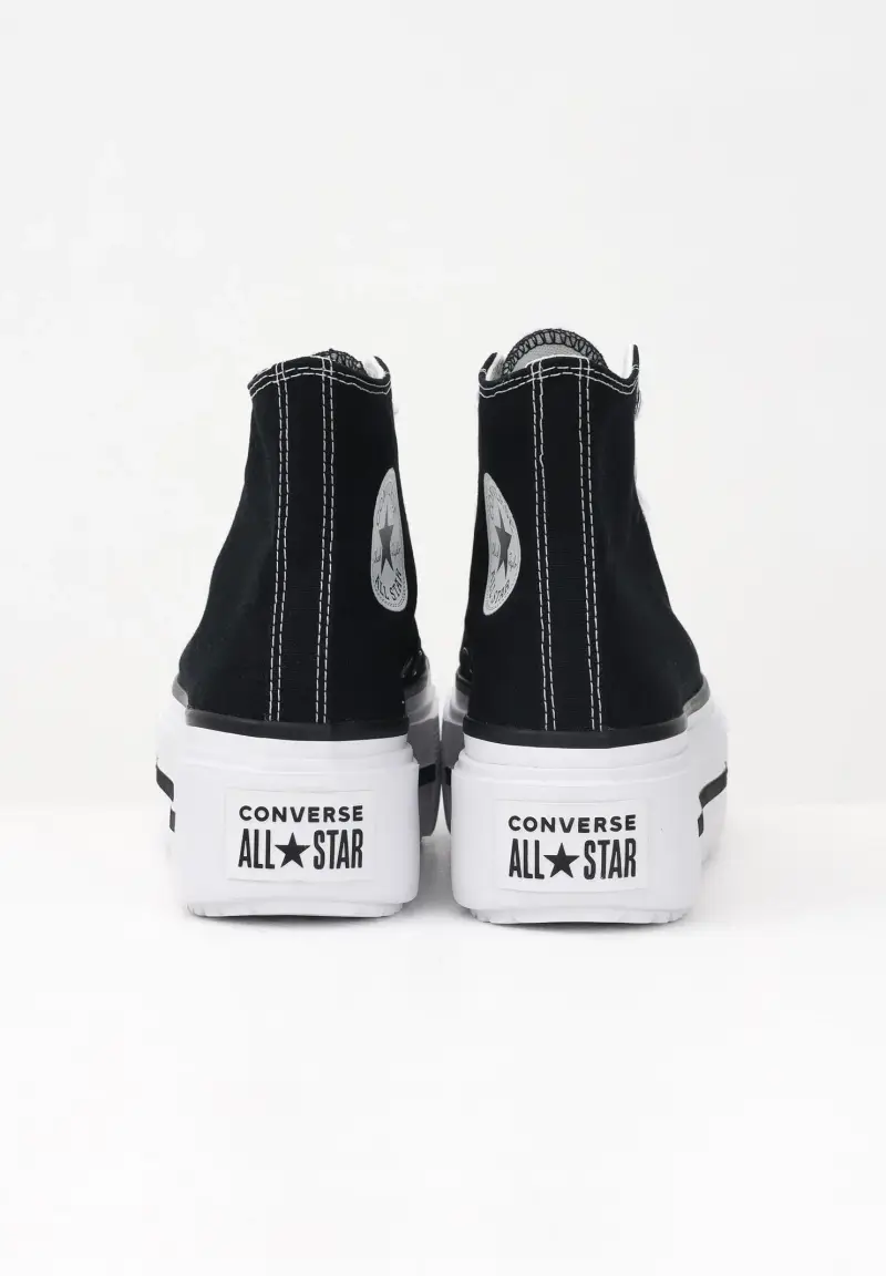 Sneakers Chuck Taylor All Star Lift Double Stack nere da donna miniatura 2
