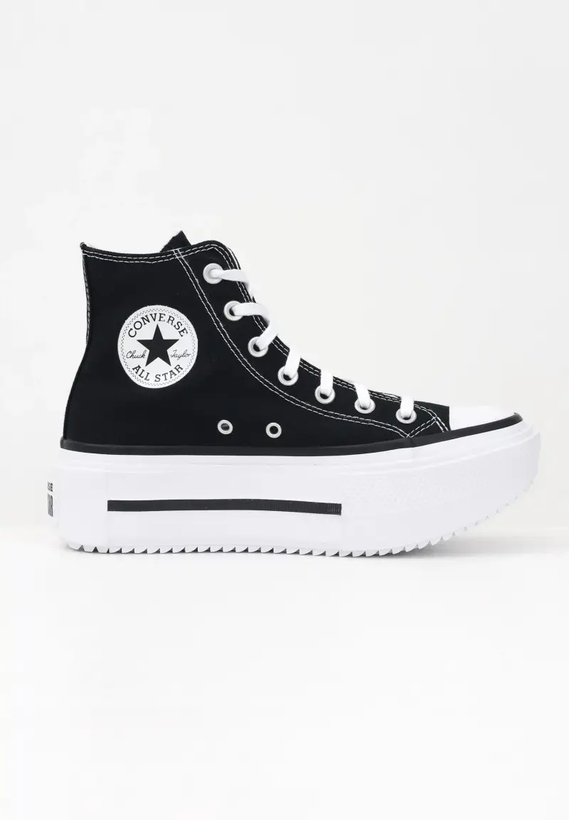 Sneakers Chuck Taylor All Star Lift Double Stack nere da donna miniatura 3
