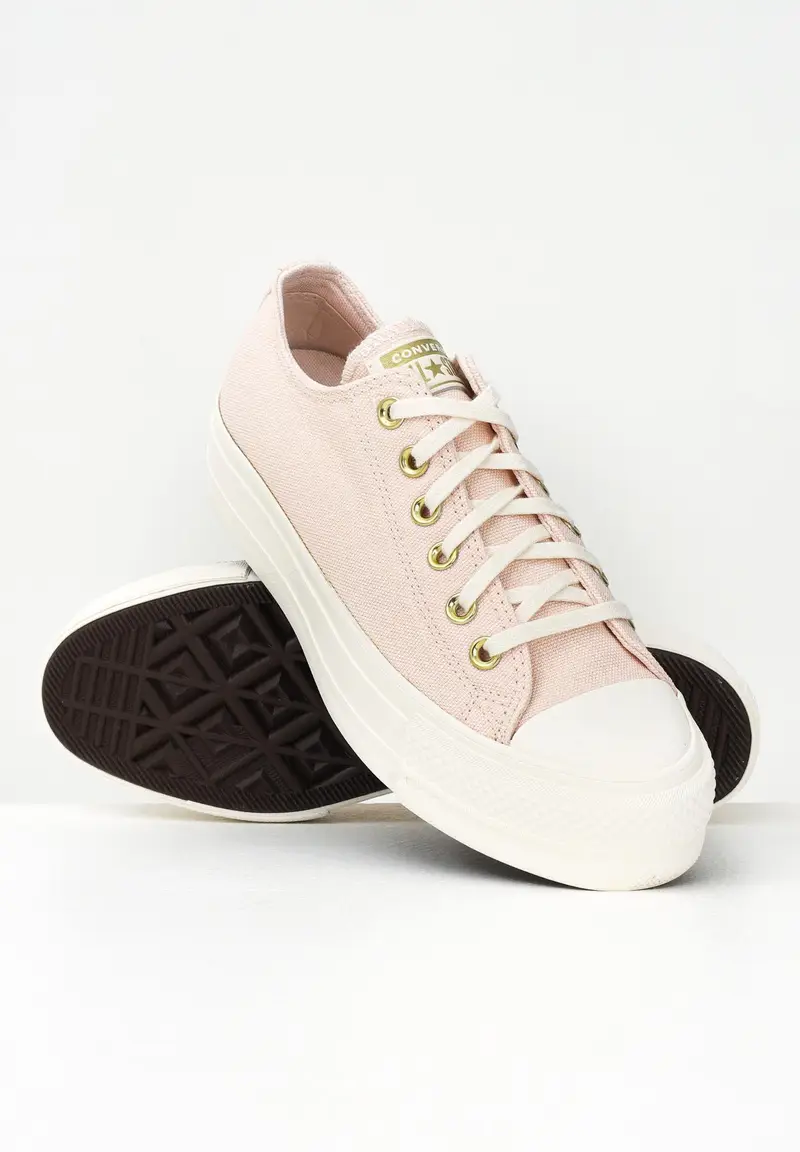 CONVERSE Sneakers Chuck Taylor All Star Lift Gold rosa da donna miniatura 3