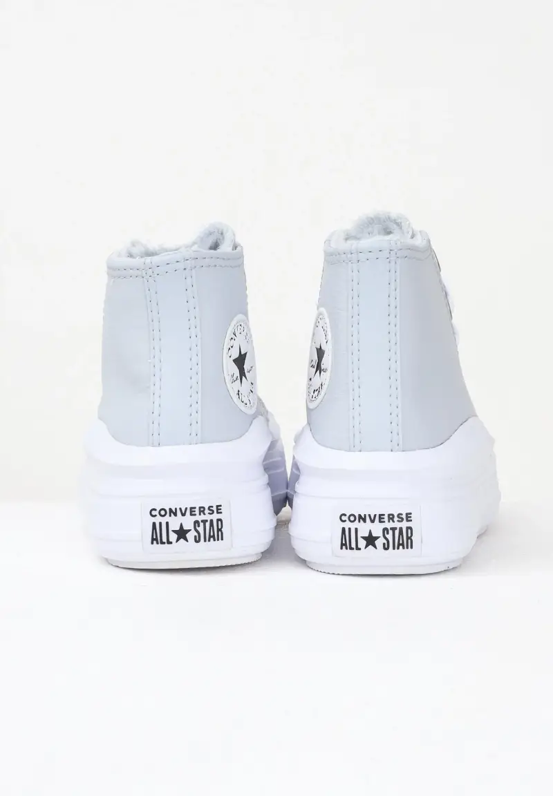 Sneakers Chuck Taylor All Star Move Fuzzy-Lining Platform ghiaccio da bambina miniatura 2