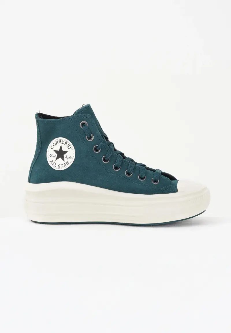 Sneakers Chuck Taylor All Star Move Platform verdi da donna miniatura 3