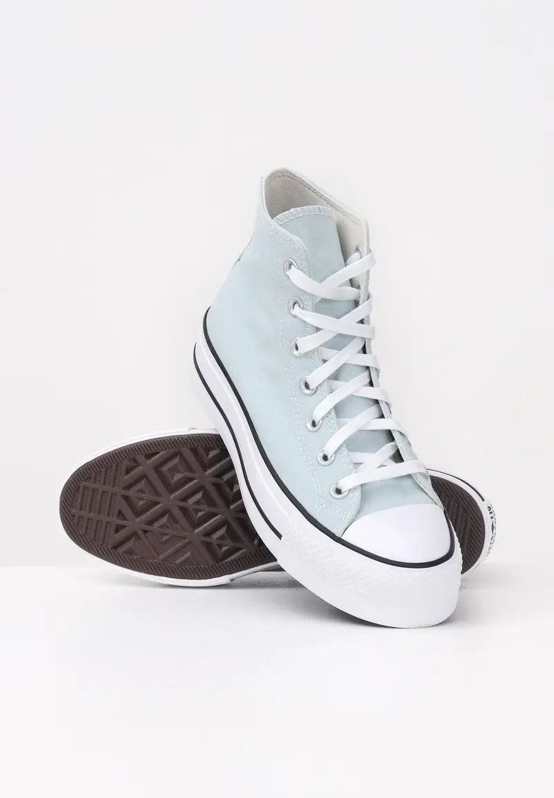 CONVERSE Sneakers Chuck Taylor All Star Platform verde acqua da donna miniatura 3