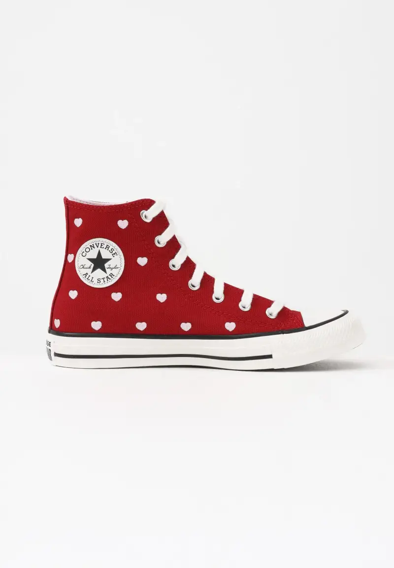 Sneakers Chuck Taylor All Star Valentine s Day bordeaux da donna miniatura 3