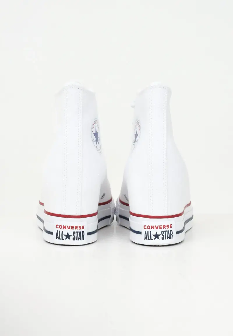 Sneakers Chuck Taylor All Star Wedge Platform bianche da donna miniatura 2