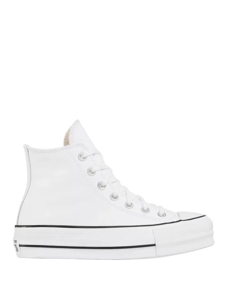sneakers converse ctas lift hi da donna - bianco