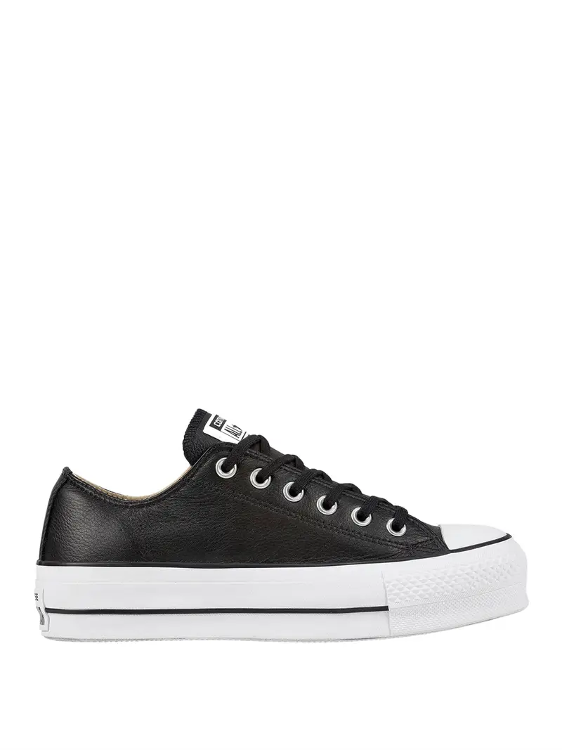 sneakers converse ctas lift ox da donna - nero